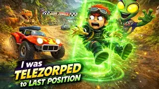 Beach Buggy Racing 2 | Dino Jungle Chaos and shortcuts #bbracing #gameplay #gaming #racinggame #car 