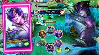 25 Kill + DYRROTH NONSTOP GAMING TOP GLOBAL TOP 1 DYRROTH ~ MLBB | Mobile Legends 5v5 