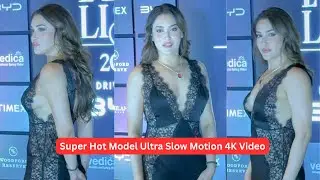 Glamour Super Models Red Carpet Ultra Slow Motion 4K Video #fashion #entertainment
