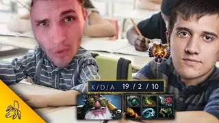Studying Arteezy's Sniper For Tips! (BSJ Funny Casting)