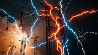 Intense Electricity Humming Sound Effect | High Voltage Buzz Crackling SFX for Sci-Fi Tech Ambience