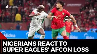 AFCON 2025: Nigerians React After Super Eagles Fall to Morocco on Penalties