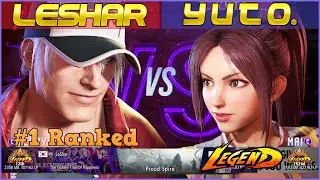 SF6 ▰ LESHAR (#1 Ranked Terry) vs YUTO (Mai) ▰ High Level Gameplay