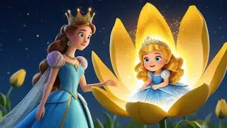 पीले फूल का रहस्य 🌼 | Hindi Fairy Tale Story | Magical Princess Story