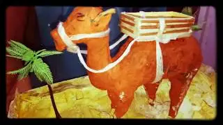 School Project - Camel in Desert Model ( www.schoolprojectcenter.in )