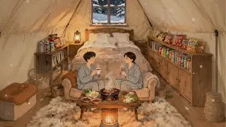 A Calm Rainy Day | Cozy Tea, Soft Rain, Ghibli-Inspired Vibes