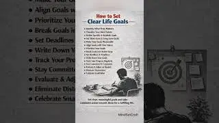 How to set clear life goals