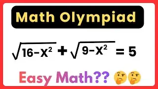 I Solved a Tricky Radical Math Olympiad Equation 