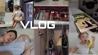 VLOG || İKİ BEBEKLE SABAH RUTİNİ | YATAK ODASI VE BAZA D&Uuml;ZENİM  | &Ccedil;ANTA ORGANİZERİ | D&Uuml;ZENLİ EVLER