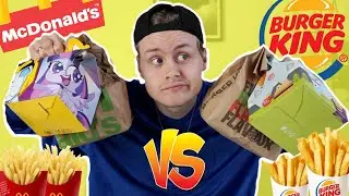 McDonalds vs Burger King! - Hvad er bedst?!