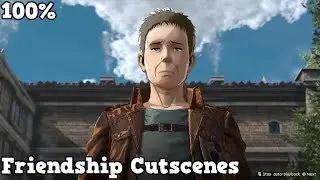 Attack on Titan 2 - Daz 100% Friendship Cutscenes (Xbox One)