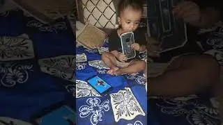 Cute Baby Watching Nani Tere Morni #satisfying #youtubeshorts #short