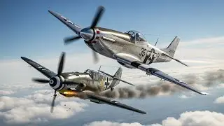German Pilots Couldn’t Keep Up When P-51 Mustangs Claimed The Daylight Skies