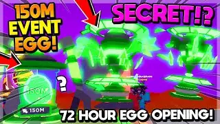 150M EVENT EGG!! HATCHING INSANE NEW PETS!! - Clicker Simulator (Roblox)