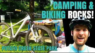 Camping & Biking is the Best!! // MTB Trip to Potato Creek State Park // Canyon Stoic