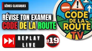 LIVE QUIZ CODE DE LA ROUTE 🚦 | Révise et participe ! #19