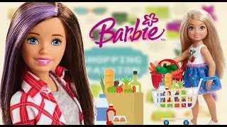 Rodzinka Barbie 🛍 Siostrzyczki Skipper i Chelsea na zakupach 🛍 bajka po polsku
