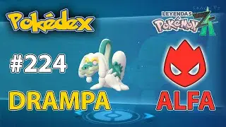224 Donde encontrar a Drampa (ALFA) Leyendas Pokemon Z-A - Alfadex Luminalia Alphadex