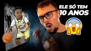 REAGINDO A CRIANÇAS PRODÍGIO JOGANDO BASQUETE