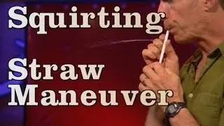 Squirting Straw Maneuver | Stuntology | The Friday Zone