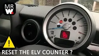 How To Reset the ELV Counter BMW MINI R56
