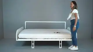 Multimo Simple Klappbett / Wandbett, 140x200 cm