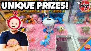 We Found a New Claw Machine Arcade in Japan with Fun and Unique Prizes!