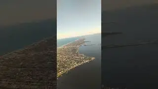 Melbourne airport Florida sights on takeoff