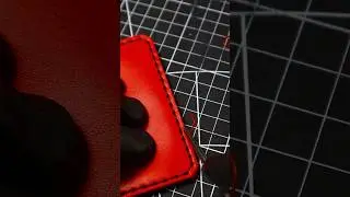 Leather craftsmanship - Edge beveling #video #craft #shortsvideo #shortvideo #handmade