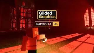 Minecraft Better RTX 1.4 Gilded Graphics with Actions & Stuff: Enhanced for RTX