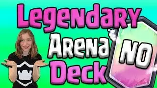 Best 4000 Trophies No Legendary Deck// Legendary Arena Deck // Clash Royale
