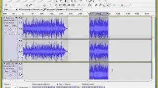 Audacity (4/9) - Couper, effacer, scinder, déplacer