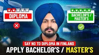 Say NO to Diploma in Finland 🇫🇮 | Apply Bachelor&rsquo;s / Master&rsquo;s Degree | Finland Study Visa Truth 2026