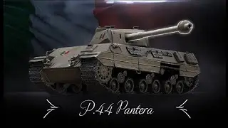 P.44 Pantera. Прокачиваемый СТ (Италия). Карта  Редшир. №-13