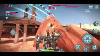 Robot Warfare defeated battle 5vs5 UN squad strong clan