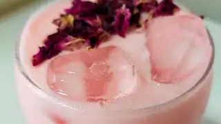 How to make Rose lassi at home