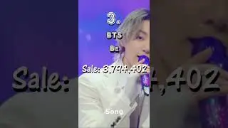 Top 10 best selling Kpop album of all time ! Part.2 (bad quality sorry) #shorts #kpop #kpopshorts