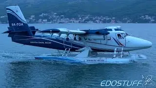 Evening Landing - European Coastal Airlines - DHC-6-300 Twin Otter 9A-TOA