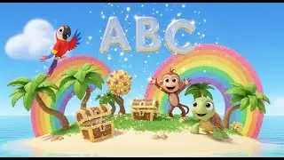 ABC Treasure Hunt on Rainbow Island 🏝️🌈 | Learn ABC for Kids | Alphabet Adventure