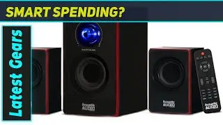 Acoustic Audio AA2103: Amazing 2.1 Bluetooth Speakers