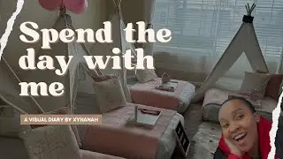 Spend the day with me| Setting up a teepee sleepover party| Baby led weaning