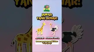 Kuis Tebak Hewan! 🧠 Cuma Orang Cerdas yang Tahu Soal Terakhir!
