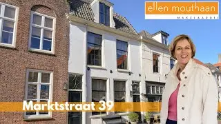 Stijlvol wonen in een perfect afgewerkt rijksmonument in Naarden-Vesting | Marktstraat 39