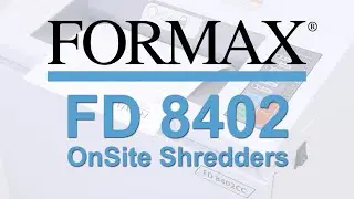 Formax FD 8402 OnSite Office Shredder