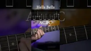 Hells Bells ACDC Guitar Riff with Tab