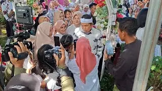 Detik detik kdm hadir di acara pernikahan kades aing meriah sekali bikin warga heboh🤩