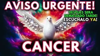 CANCER  HOY🦀🚨 SIN PUNTO DE COMPARACIÓN!! ESTO SUPERA EN GRANDE LO QUE ESPERABAS!! TE INUNDA LA ALE