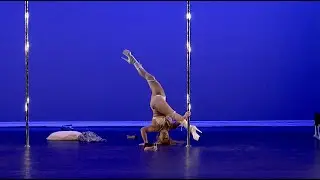 2023 PSO Triangle Artistic Pole silver medalist, Katie Cooper