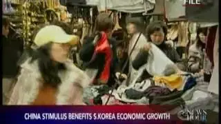 China stimulus benefits S Korea economic growth - CCTV 080309