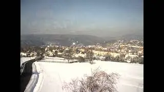 Wettervideo der Wettercam Irchwitz mit Blick auf Greiz am 10.02.2013, Sonntag